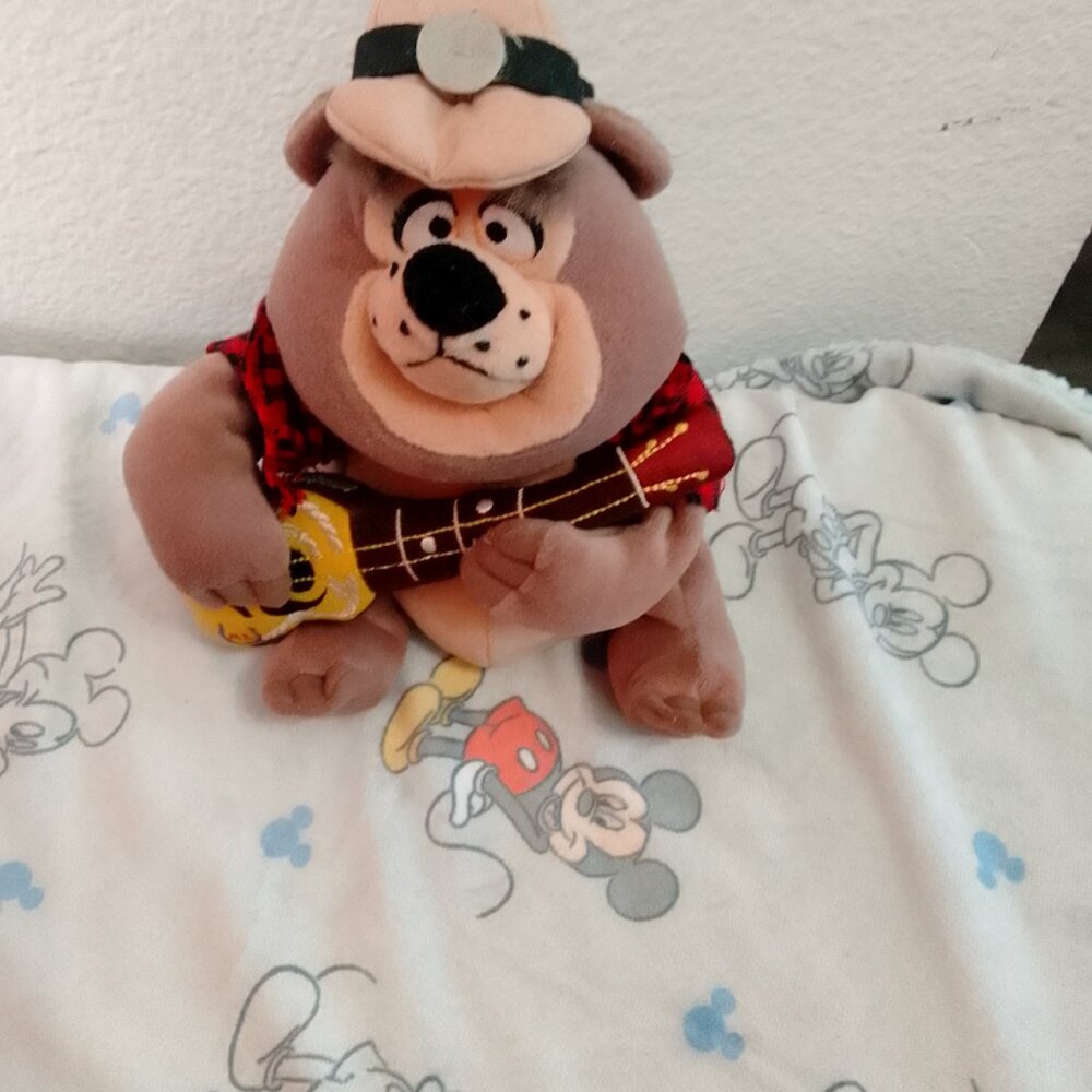 "Disney, Critter Country Big Al Country Bear Jamboree, With Beanie Bottom